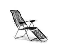 Billede af Fiam Spaghetti Outdoor Relax Armchair SH: 38 cm - Black  