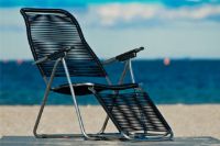 Billede af Fiam Spaghetti Outdoor Relax Armchair SH: 38 cm - Black  