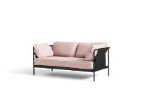 Billede af HAY Can 2 Seater L: 172 cm - Linara 415 / Black Powder Coated Steel