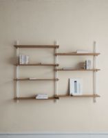 Billede af Moebe Wall Shelving Sets 65x85 cm - Oak / White 