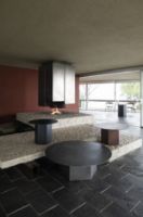 Billede af GUBI Epic Coffee Table Ø: 60 cm - Midnight Black Steel 