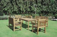 Billede af Kircodan Queens Park Stol H: 92 cm - Teak