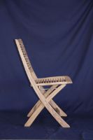 Billede af Kircodan Espresso Klapstol Uden Armlæn SH: 45 cm - Teak