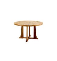 Billede af Kircodan Astor X Havebord Ø: 120 cm - Teak