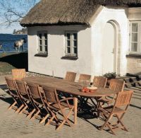 Billede af Kircodan Freedom Udtræksbord 120 x 180 cm - Teak 