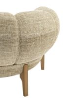 Billede af GUBI Croissant Sofa SH: 46 cm - Oak / Dedar Smila 