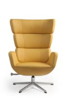 Billede af Conform Turtle Lænestol SH: 42cm - Gul/Aluminium