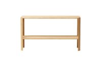 Billede af Form & Refine Leaf Shelf 1x2 L: 100 cm - White Oiled Oak