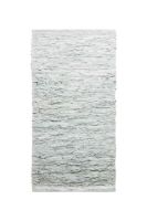 Billede af Rug Solid Leather Rug 60x90 cm - Limestone OUTLET