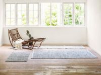 Billede af Rug Solid Leather Rug 60x90 cm - Limestone OUTLET