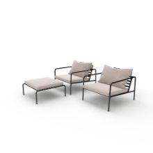 Billede af HOUE Avon Lounge Sæt 2 personer - Ash 