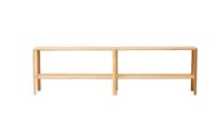 Billede af Form & Refine Leaf Shelf 2x2 L: 200 cm - Oiled Oak