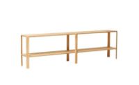 Billede af Form & Refine Leaf Shelf 2x2 L: 200 cm - Oiled Oak