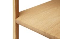 Billede af Form & Refine Leaf Shelf 2x2 L: 200 cm - White Oiled Oak