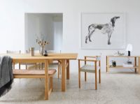 Billede af Form & Refine Leaf Shelf 2x2 L: 200 cm - White Oiled Oak