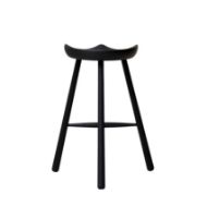 Billede af Form & Refine Shoemaker Chair No. 68 SH: 65 cm - Black Painted Beech