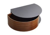 Billede af Woud Wallie Wall Drawer 10x30 cm - Walnut/Black