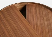 Billede af Woud Arc Coffee Table Ø: 66 cm - Walnut