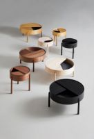 Billede af Woud Arc Coffee Table Ø: 66 cm - Walnut