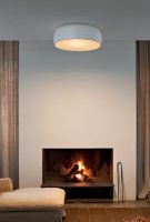 Billede af FLOS Smithfield Pro Ceiling Lamp w. Dush Dimmer Ø: 60 cm - Glossy Black