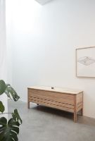 Billede af Form & Refine A Line Storage Bench 111 B: 111 cm - Oiled Oak