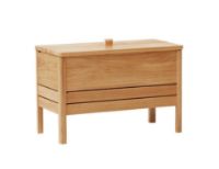 Billede af Form & Refine A Line Storage Bench 68 B: 68 cm - Oiled Oak