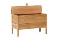 Billede af Form & Refine A Line Storage Bench 68 B: 68 cm - Oiled Oak