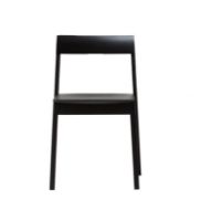 Billede af Form & Refine Blueprint Chair SH: 45 cm - Black Painted Oak