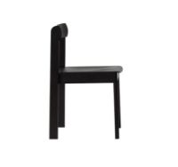Billede af Form & Refine Blueprint Chair SH: 45 cm - Black Painted Oak