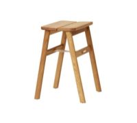 Billede af Form & Refine Angle Foldable Stool H: 47,5 cm - Oiled Oak