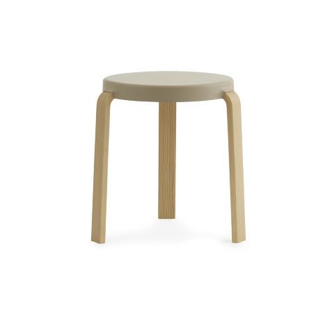 Billede af Normann Copenhagen Tap Skammel H: 43 cm - Eg/Sand