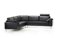 Billede af Mogens Hansen Pyntepude til MH 221 Sofa 55x55 cm - Premium Læder / Sort