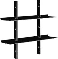 Billede af Eva Solo Smile Hylde Small 2 stk B: 20 cm - Grå