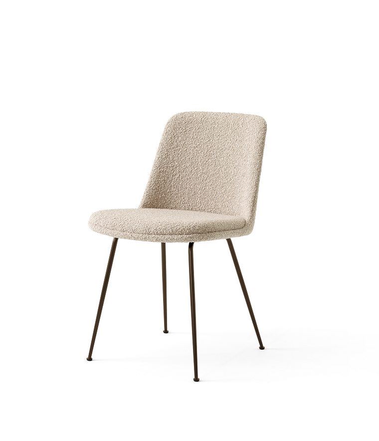 Billede af &Tradition HW9 Rely Chair SH: 48 cm - Karakorum 003/Bronzed Base