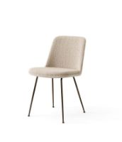 Billede af &Tradition HW9 Rely Chair SH: 48 cm - Karakorum 003/Bronzed Base