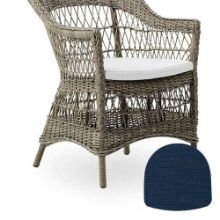 Billede af Sika-Design Hynde til Charlot & Marie Exterior Havestol 48x48 cm - A673 Michelangelo Dark Blue  