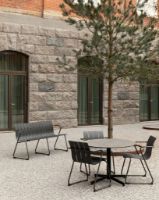 Billede af Mater Ocean Bænk L: 157 cm - Sort