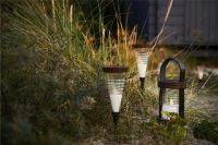 Billede af Sirius Aston Solar Lanterne H: 28,5 cm - Sort/Brun 