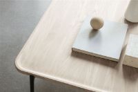 Billede af Please Wait To Be Seated Savoye Sofabord L: 100 x H: 42 cm - Hvid Olieret Eg