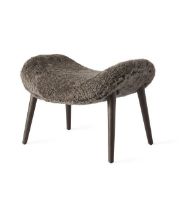 Billede af Vipp 467 Lodge Footstool H: 43,5 cm - Dark Oak Curly/Sahara