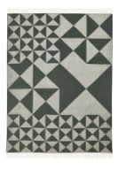 Billede af Verpan Mirror Throw plaid 130 x 198 cm - Dark Green