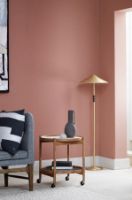 Billede af Brdr. Krüger Bølling Bakkebord m. 2 bakker Ø: 60 cm - Olieret Bøg/Sort og Hvid