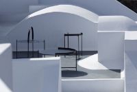 Billede af HOUE EDGE Tray Table Ø: 62 cm - Black/Black