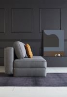 Billede af Innovation Living Black Label ILB 400 Sovesofa 150-200 cm - Corocco Shadow Grey/Mat Sort 