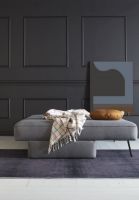 Billede af Innovation Living Black Label ILB 400 Sovesofa 150-200 cm - Corocco Shadow Grey/Mat Sort 