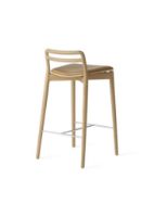 Billede af Vipp 484 Cabin Counter Stool SH: 67 cm - Light Oak/Sand Leather