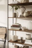 Billede af Ferm Living Desert Dining Chair 46x79 cm - Black/Sand OUTLET