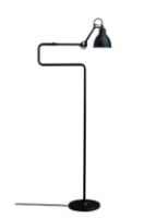 Billede af DCW Editions Lampe Gras N411 Gulvlampe Rund H: 121cm - Sort/Sort