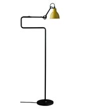 Billede af DCW Editions Lampe Gras N411 Gulvlampe Rund H: 121cm - Sort/Gul