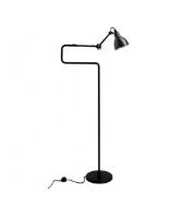 Billede af DCW Editions Lampe Gras N411 Gulvlampe Rund H: 121cm - Sort/Sort/Kobber